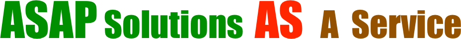 ASAP Solutions  AS   A  Service